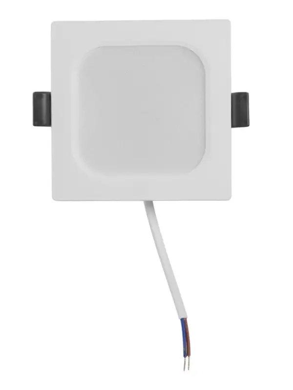 Светильник встраиваемый &laquo;Даунлайт&raquo;, светодиодный, 5 Вт, 6500K, 475 Лм, 220 В, 90&times;25 мм, квадратный, белый