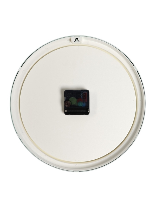 Часы настенные, интерьерные "Классика", d-30 см, со стеклом, зеленые