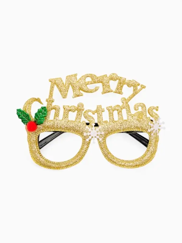 Карнавальные очки «Новогодние» набор 9 штук