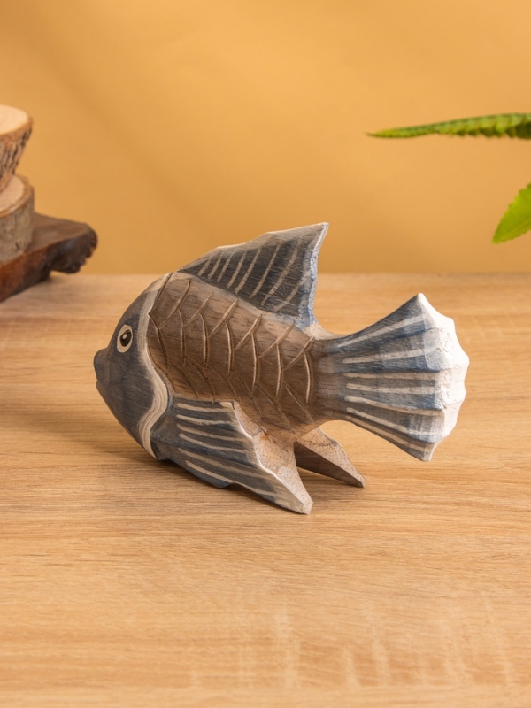 Сувенир «Экзотическая рыбка», 14×9×3.5 см, дерево