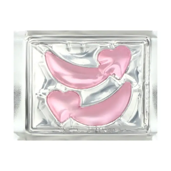 Патч гидрогелевый коллагеновый для глаз розовый в форме сердца Патч гидрогелевый коллагеновый для глаз розовый в форме сердца