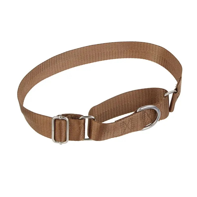 Ошейник для животных тм VETTA, нейлон, хаки/беж, обхват шеи 45-60см