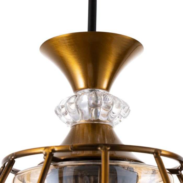 Светильник BayerLux Светильник BayerLux "Кронос" 3хE27 40Вт золото 32х32х100 см