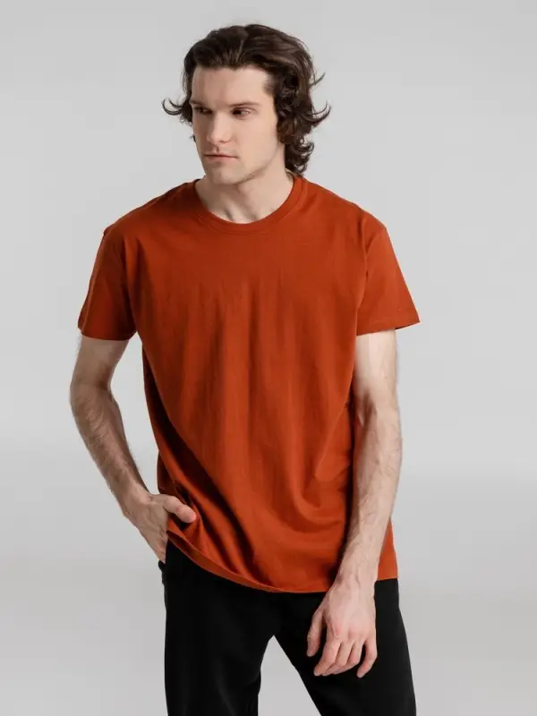 Футболка Imperial 190, коричневая (терракотовая), размер S
