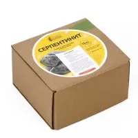 Серпентинит коробка 10 кг Обвалованный фракция 70 - 150 мм