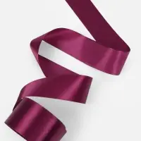 Лента атласная, 50 мм &times; 23 &plusmn; 1 м, цвет баклажановый №252