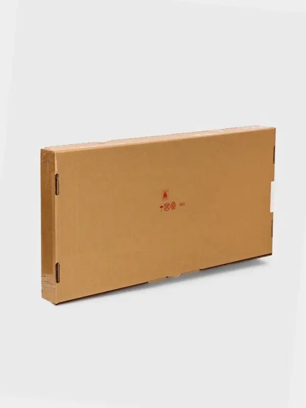 Плетёная корзина для белья с крышкой "Лён" 60л 43&times;20&times;80см, цвет графит