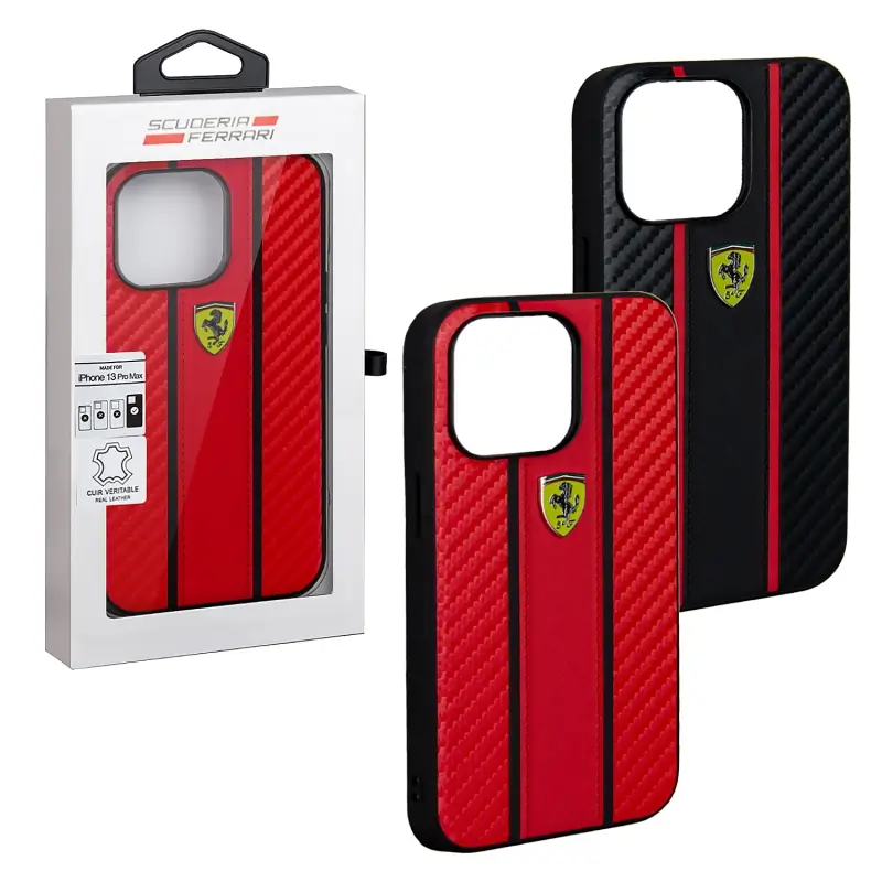 Чехол iPh 13 Pro Max Ferrari NM Чехол iPh 13 Pro Max Ferrari NM