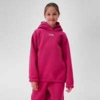 Костюм детский (худи, брюки) MINAKU: Basic Line KIDS, oversize, цвет фуксия, рост 128