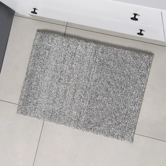 Коврик Доляна Points, 43&times;61 см, серый