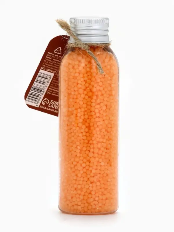 Жемчуг для ванны во флаконе, 85 г, аромат сливочный мандарин, URAL LAB