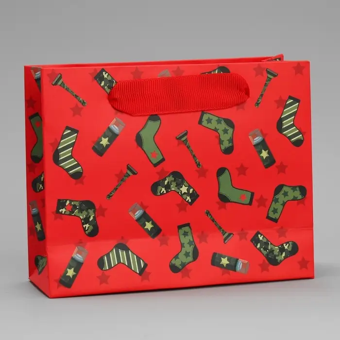 Пакет подарочный ламинированный, упаковка, «С 23 февраля», S 15 х 12 х 5.5 см Пакет подарочный ламинированный, упаковка, «С 23 февраля», S 15 х 12 х 5.5 см