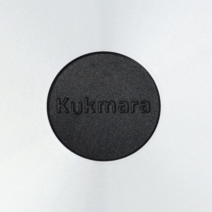 Сковорода KUKMARA &laquo;Традиция&raquo;, d=22 см, стеклянная крышка, съёмная ручка, антипригарное покрытие, алюминий, чёрный