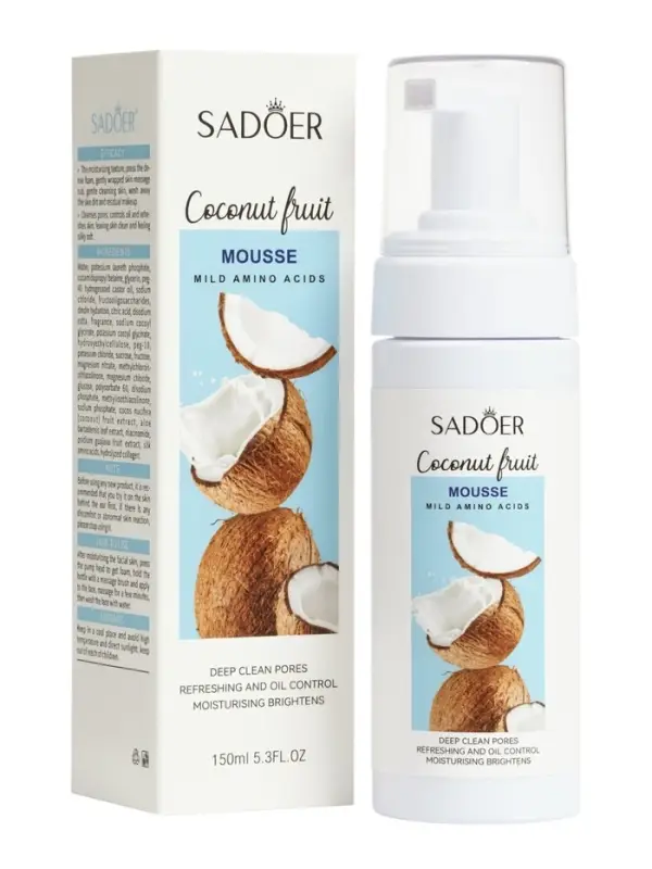 Пенка для умывания с экстрактом кокоса, 150 мл