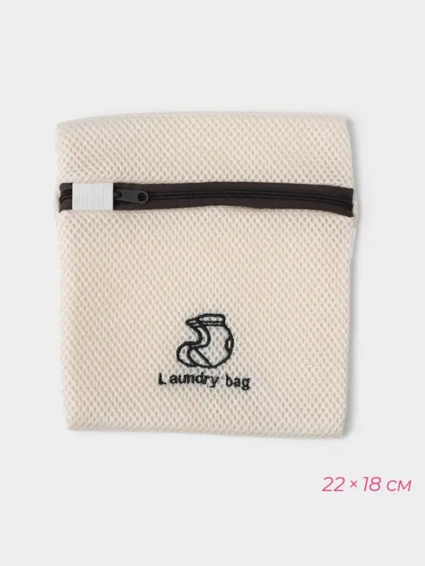 Мешки для стирки, 6 шт.: L= 60&times;50, M=50&times;40, S=40&times;30, XS=22&times;18, Цилиндр L=30&times;20, Цилиндр M=17&times;17, цвет бежевый