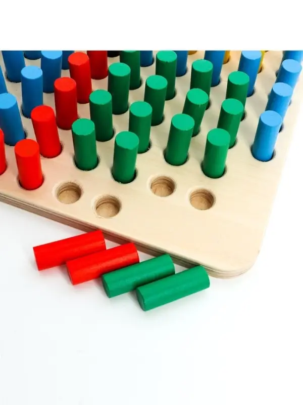 Мозаика деревянная Десятое Королевство &laquo;Весёлые столбики&raquo;