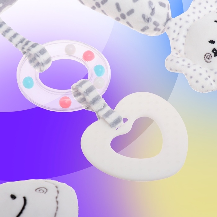 Подвеска на кроватку и коляску «Котик», музыкальная, свет Подвеска на кроватку и коляску «Котик», музыкальная, свет