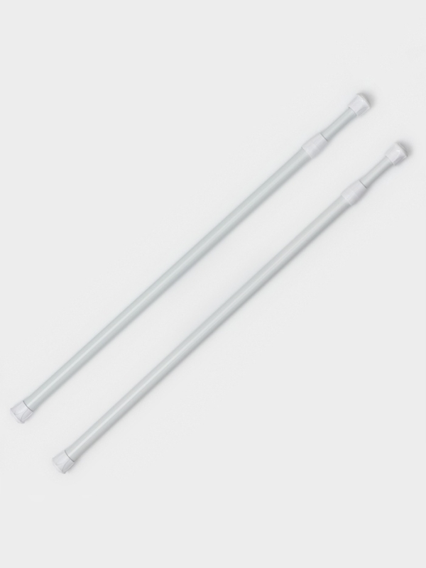 Набор карнизов универсальных, 43-75 см, белый Набор карнизов универсальных, 43-75 см, белый