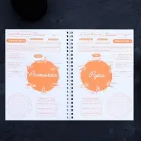 Дневник тренировок &laquo;Авокадо&raquo; на пружине, 25 листов