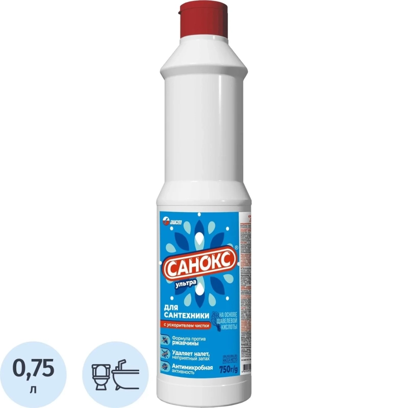 Средство для сантехники САНОКС&nbsp;УЛЬТРА 750 гр_СПб