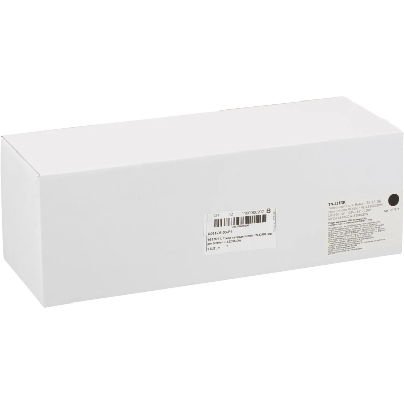 Тонер-картридж Retech TN-421BK чер. для Brother HL-L8260CDW