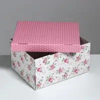 Коробка подарочная складная, упаковка, &laquo;Воспоминания о чудесном&raquo;, 31&times;25.5&times;16 см