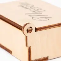 Коробка подарочная деревянная &laquo;Ты - мой герой&raquo; 8.5&times;6&times;3.5 см