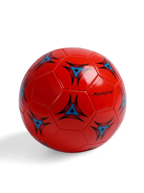 Футбольный мяч ONLYTOP, машинная сшивка, 32 панели, р. 5, PVC