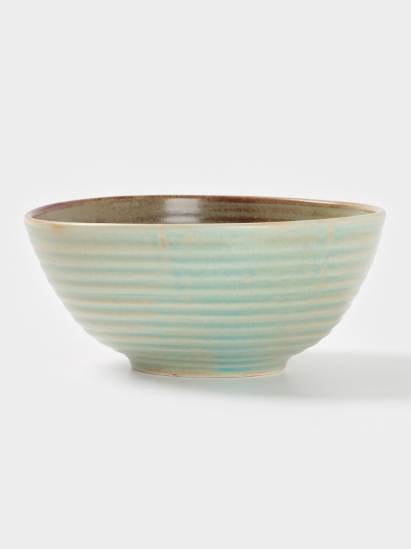 Салатник "Sand Ripples" Magistro 16см, 16х7,3 цвет желтый, голубой, коричневый