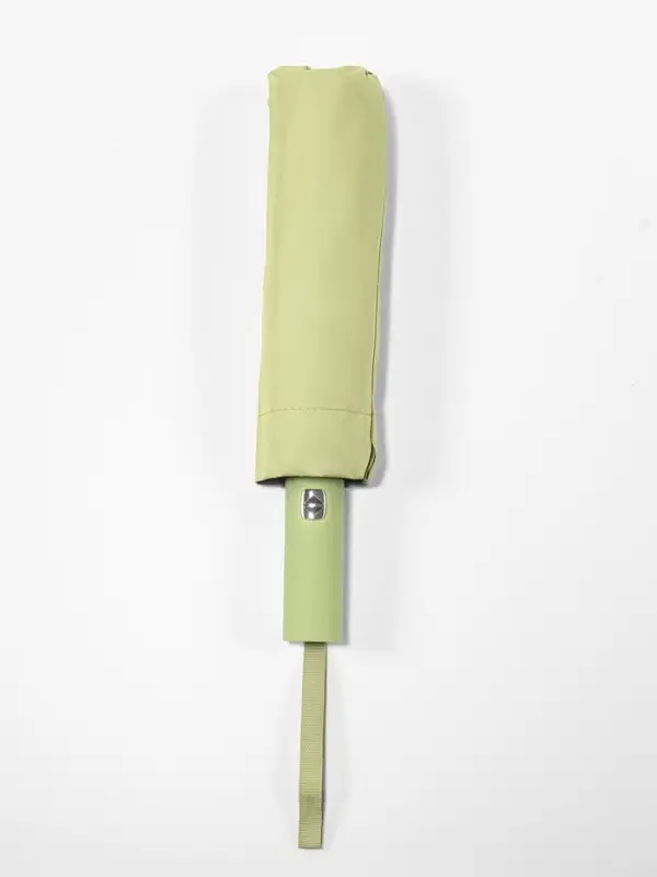 Зонт автоматический &laquo;Однотон&raquo;, 3 сложения, 10 спиц, R=51/58 см, d=102 см, оливковый