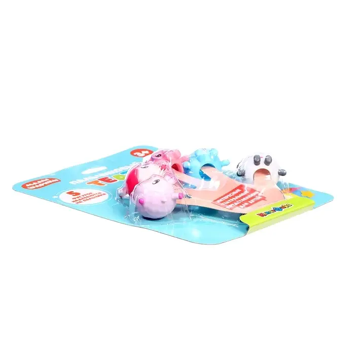 Игрушки для купания &laquo;Малышарики: Пальчиковый театр&raquo;, набор 5 фигурок