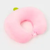 Мягкая игрушка - антистресс подголовник "Клубничка" с маской для сна