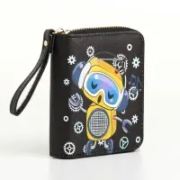 Кошелёк на молнии, чёрный