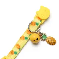 Набор ошейников для кошек &laquo;Фрукты&raquo;, 19-32&times;1 см, 4 шт.