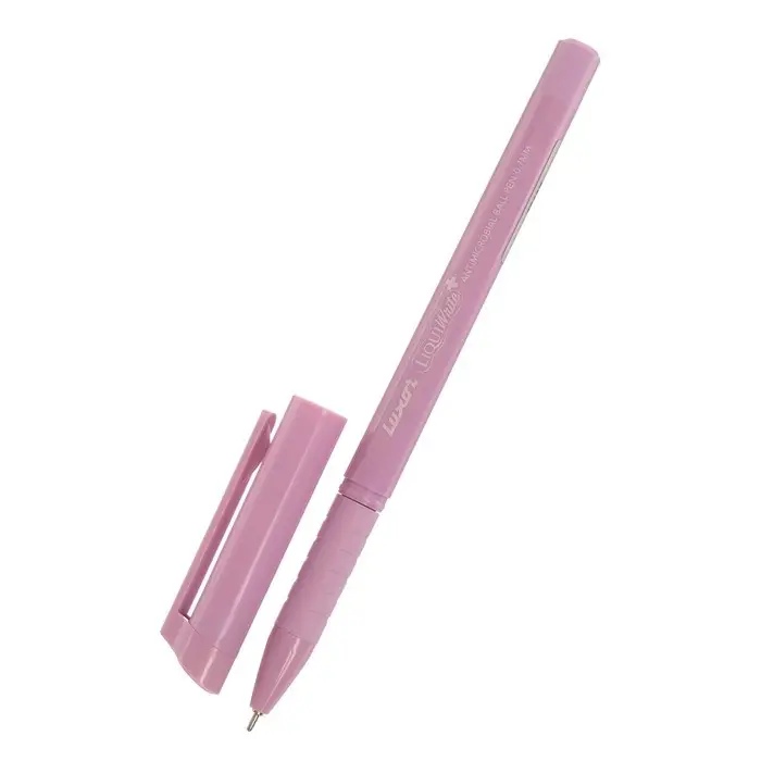 Ручка шариковая Luxor Liquiwrite, узел 0.7 мм, чернила синие, с антибактериальным грипом, МИКС Ручка шариковая Luxor Liquiwrite, узел 0.7 мм, чернила синие, с антибактериальным грипом, МИКС