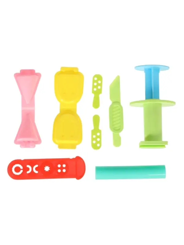 Игровой набор для лепки &laquo;Весёлое мороженое&raquo;, 5 брусков пластилина, аксессуары