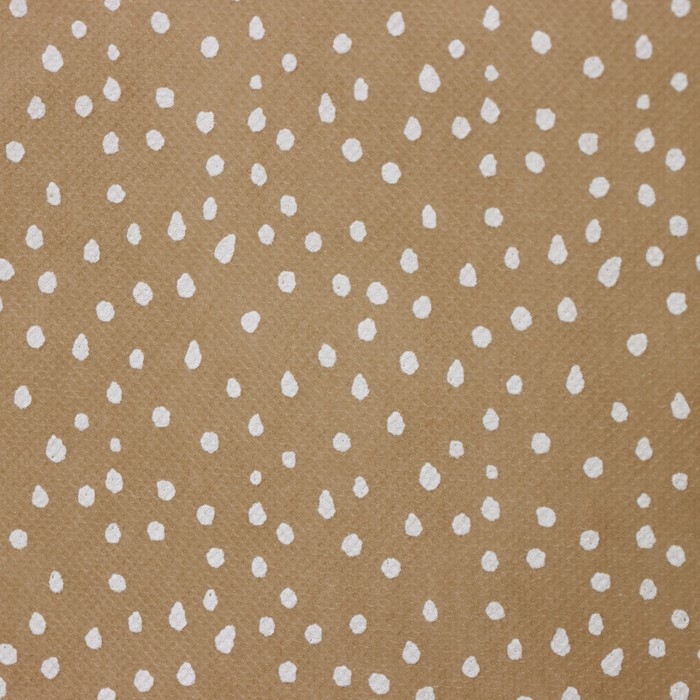 Чехол для одежды Доляна Points, ПВХ окно, 60×120 см, цвет бежевый