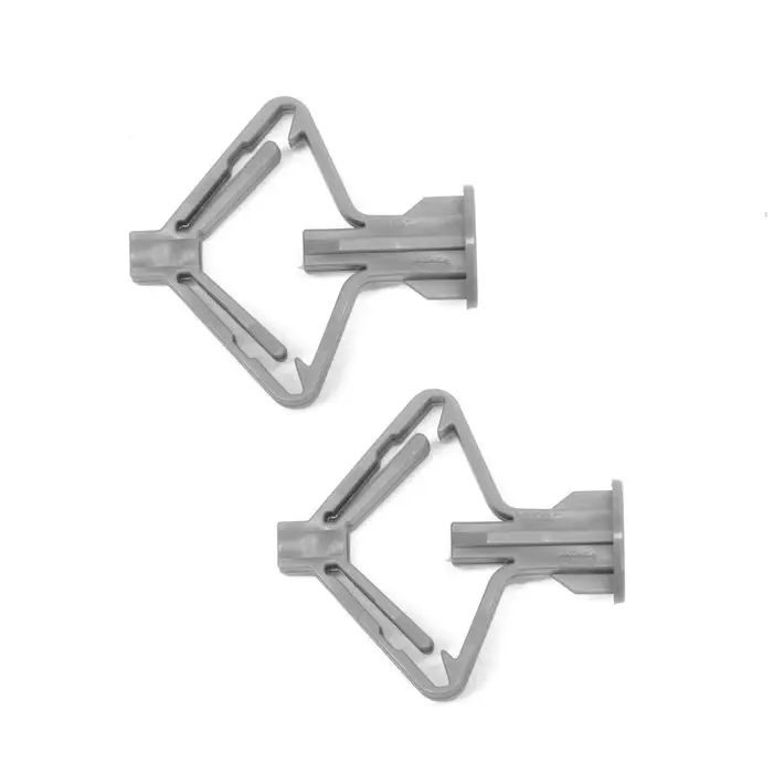 Дюбель ТУНДРА, бабочка, для гипсокартона, пластиковый, 35×32 мм, 25 шт.