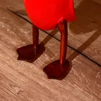 Сувенир "Утка красная" дерево 45 см