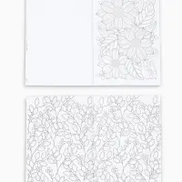 Смэшбук с раскраской антистресс А5, 80 л. &laquo;Расцветай&raquo;