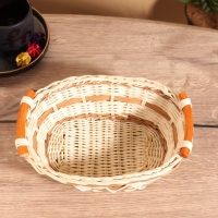 Корзина плетеная 25x19x9 см, ротанг