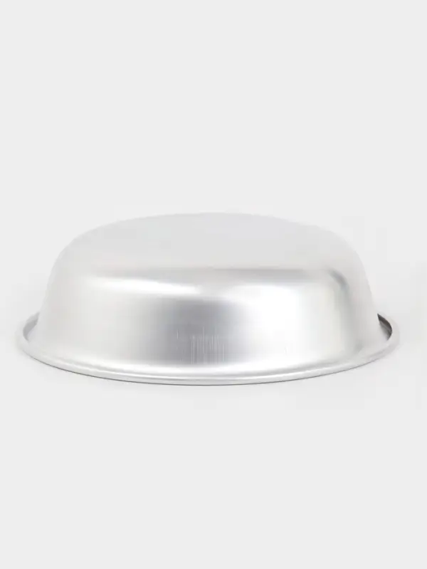 Таз алюминиевый, 14 л, d=45 см, толщина 1.75 мм, серебристый