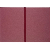 Папка адресная На подпись 2032И-203, ПВХ, бордовая, Россия