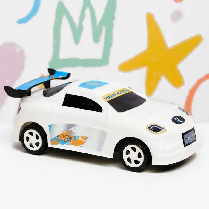 Машинка гоночная, 15×7×5 см, МИКС