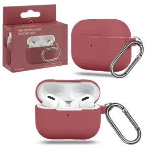 Чехол для AirPods Pro Hang Silicone Сase с карабином Hidoscus