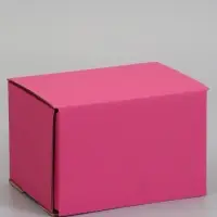 Коробка самосборная, розовая, для подарков, хранения и отправки посылок, 17&times;12&times;10 см