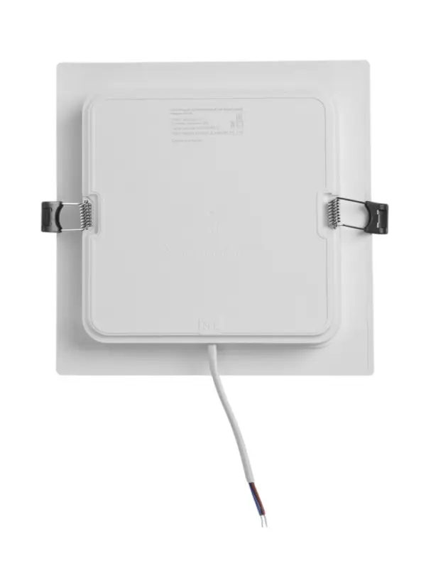 Светильник встраиваемый &laquo;Даунлайт&raquo;, светодиодный, 18 Вт, 4000K, 1710 Лм, 220 В, 176&times;28 мм, квадратный, белый