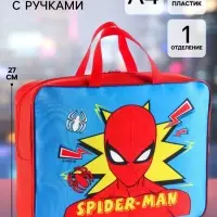 Папка с ручками &laquo;Паутина&raquo;, текстильная, А4
