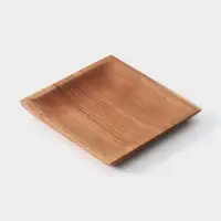 Тарелка квадратная, 15&times;15&times;2 см, тиковое дерево