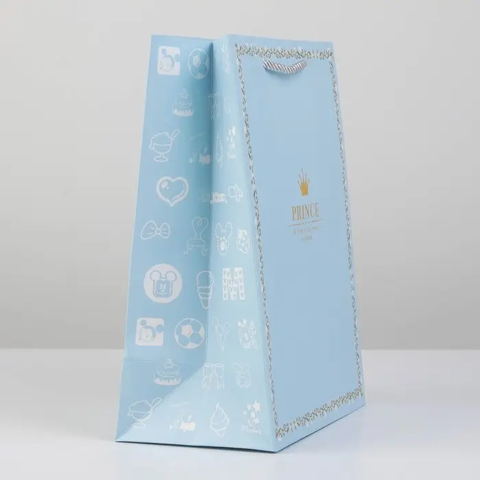 Пакет подарочный, упаковка, «Прекрасный принц», 26 х 21 х 11 см Пакет подарочный, упаковка, «Прекрасный принц», 26 х 21 х 11 см